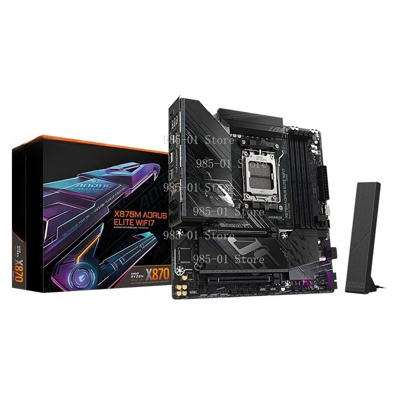 White ATX X870M mainboard, WIF - X870E Atx Motherboard 评论和价格