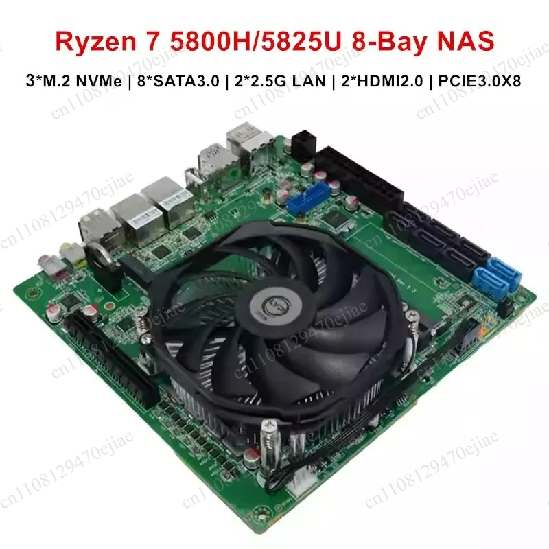 Topton AMD Ryzen 7 5800H/5825U - Mini Itx Dual 2.5G Nas Motherboard 评论和价格