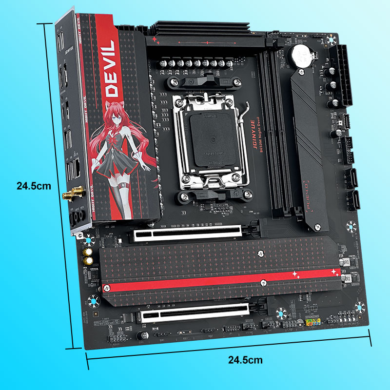 JGINYUE B650M NIGHT DEVIL Desk - X870E Atx Motherboard 评论和价格