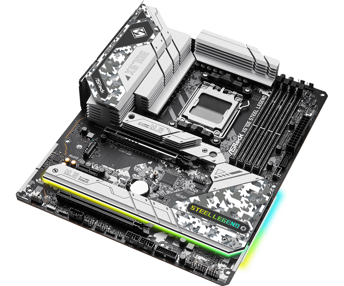 ASROCK X670E STEEL LEGEND X670 - X870E Atx Motherboard 评论和价格