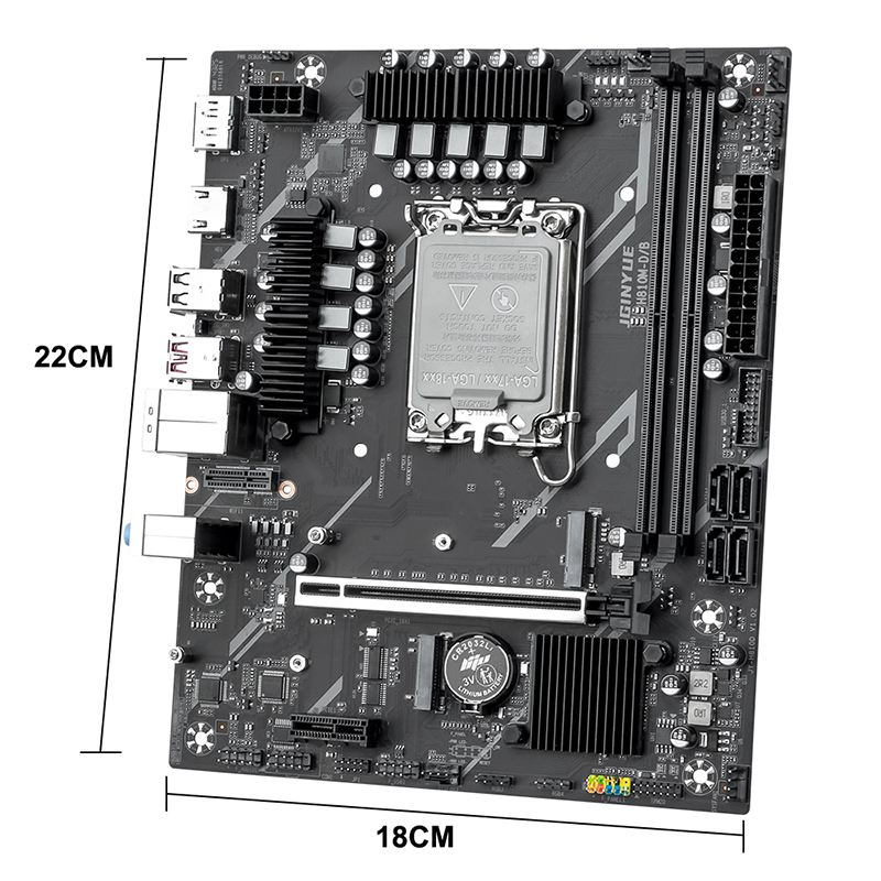 JGINYUE H810M-D/B M-ATX Gaming - Lga1851 Gaming Motherboard 评论和价格