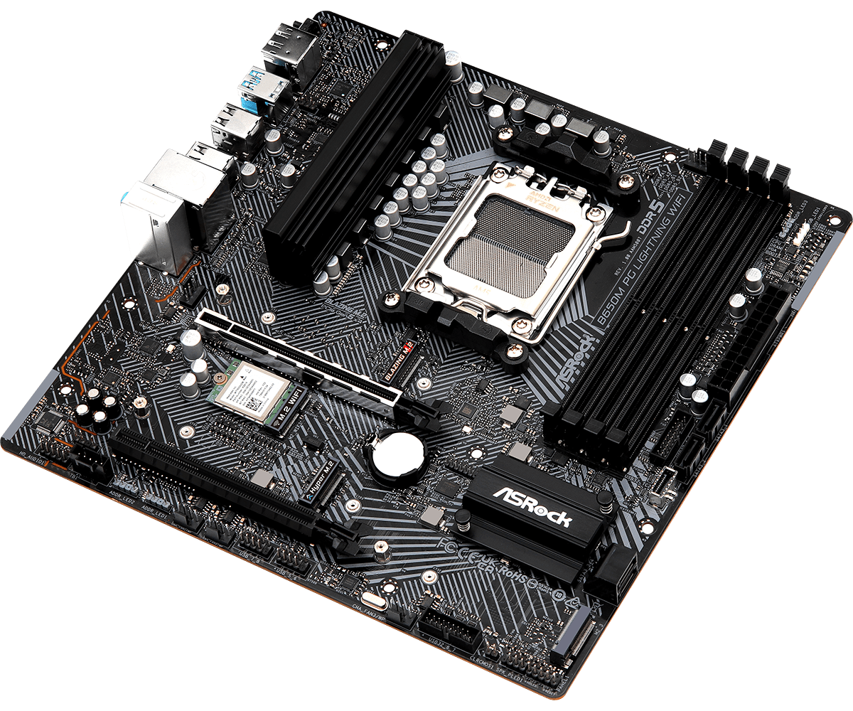 ASROCK B650M PG Lightning WiFi - X870E Atx Motherboard 评论和价格